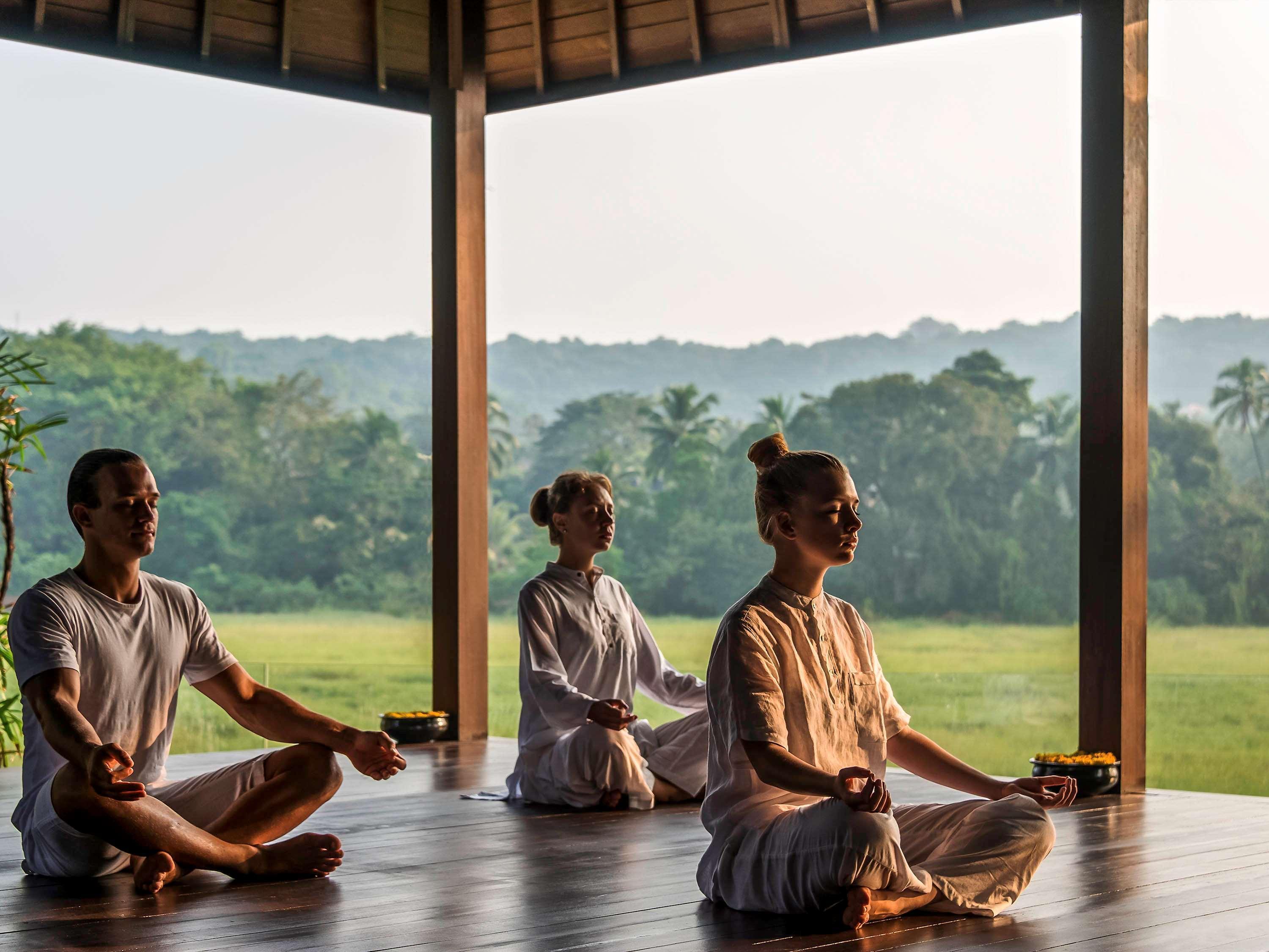 Novotel Goa Resort & Spa Candolim Εξωτερικό φωτογραφία Meditation at the Banyan Retreat