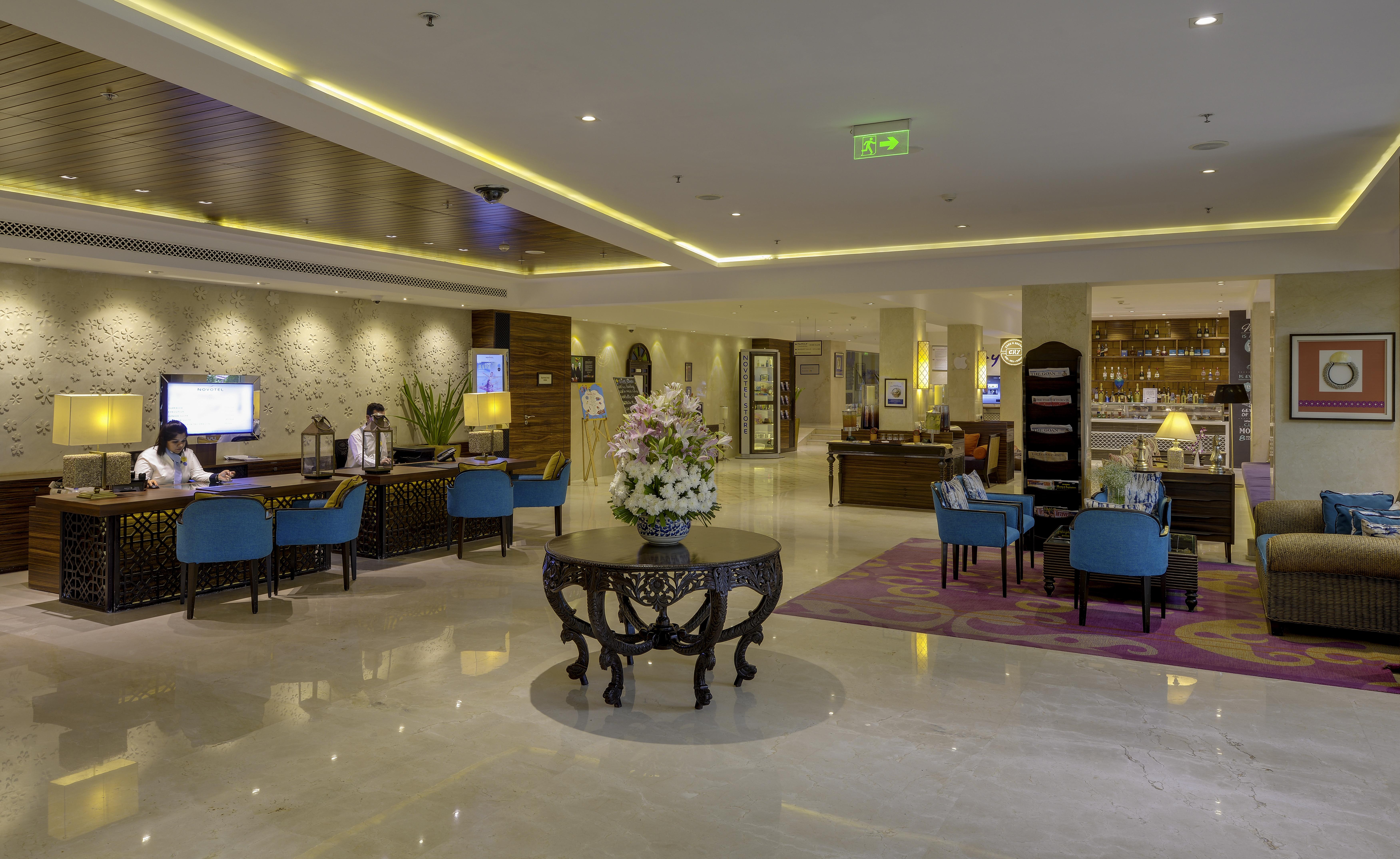 Novotel Goa Resort & Spa Candolim Εξωτερικό φωτογραφία The lobby of the hotel